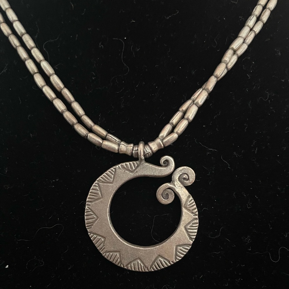 Thai Silver handmade silver necklace